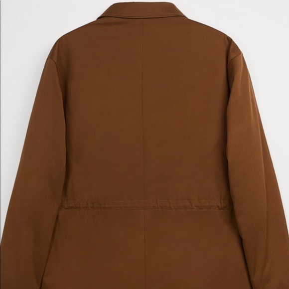 BRAND NEE ZARA LONG PARKA JACKET size M - Picture 6 of 9